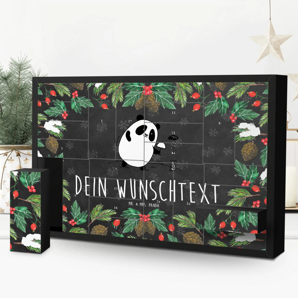 Personalisierter Befüllbarer Adventskalender Panda Zusammenhalt Adventskalender Zum Selbst Befüllen, Befüllbarer Adventskalender