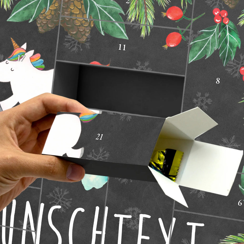 Personalisierter Befüllbarer Adventskalender Einhorn Regenbogen Befüllbarer Adventskalender, Adventskalender Zum Selbst Befüllen, Einhorn, Einhorn Deko, Einhörner, Unicorn, Glitzer, Einhornautobahn, Regenbogen, Einhornpower, Erwachsenwerden