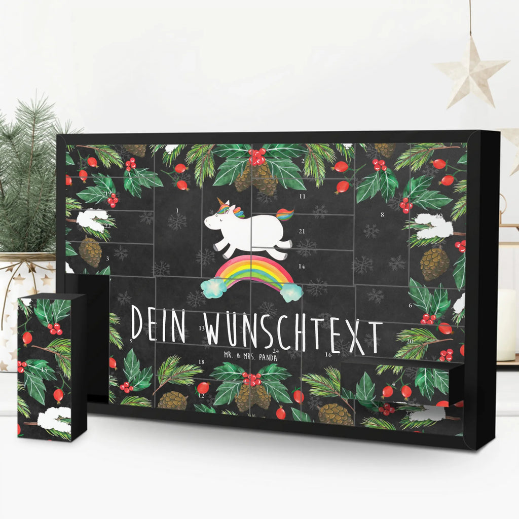 Personalisierter Befüllbarer Adventskalender Einhorn Regenbogen Befüllbarer Adventskalender, Adventskalender Zum Selbst Befüllen, Einhorn, Einhorn Deko, Einhörner, Unicorn, Glitzer, Einhornautobahn, Regenbogen, Einhornpower, Erwachsenwerden