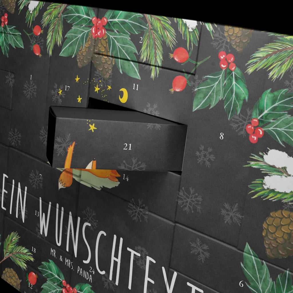 Personalisierter Befüllbarer Adventskalender Fuchs Sterne Adventskalender Zum Selbst Befüllen, Befüllbarer Adventskalender, Fuchs, Tröstende Worte, Spruch Positiv, Spruch schön, Romantik, Füchse, Always Look On The Bright Side Of Life