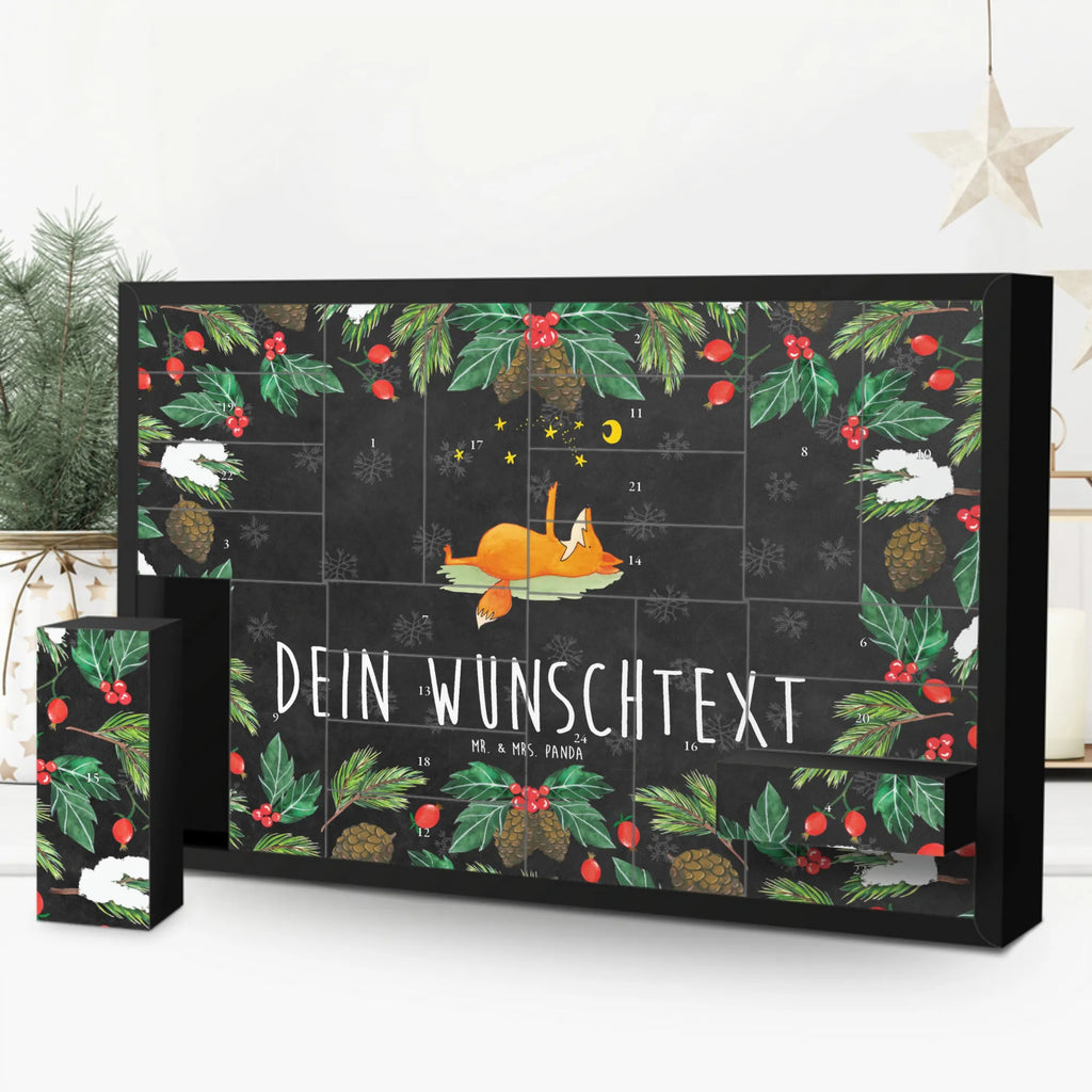Personalisierter Befüllbarer Adventskalender Fuchs Sterne Adventskalender Zum Selbst Befüllen, Befüllbarer Adventskalender, Fuchs, Tröstende Worte, Spruch Positiv, Spruch schön, Romantik, Füchse, Always Look On The Bright Side Of Life