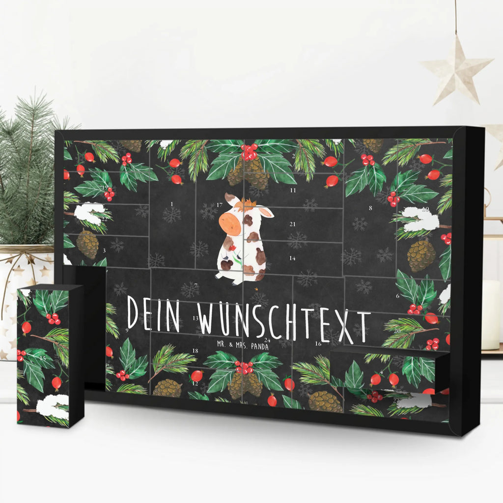 Personalisierter Befüllbarer Adventskalender Kuh Adventskalender Zum Selbst Befüllen, Befüllbarer Adventskalender, Landwirt, Landwirtin, Hoftiere, Bauernhof, Motivtion, Kuh, Flausen, Hof, Milch, Kühe, Magie, Milchkuh, Spruch, Träume