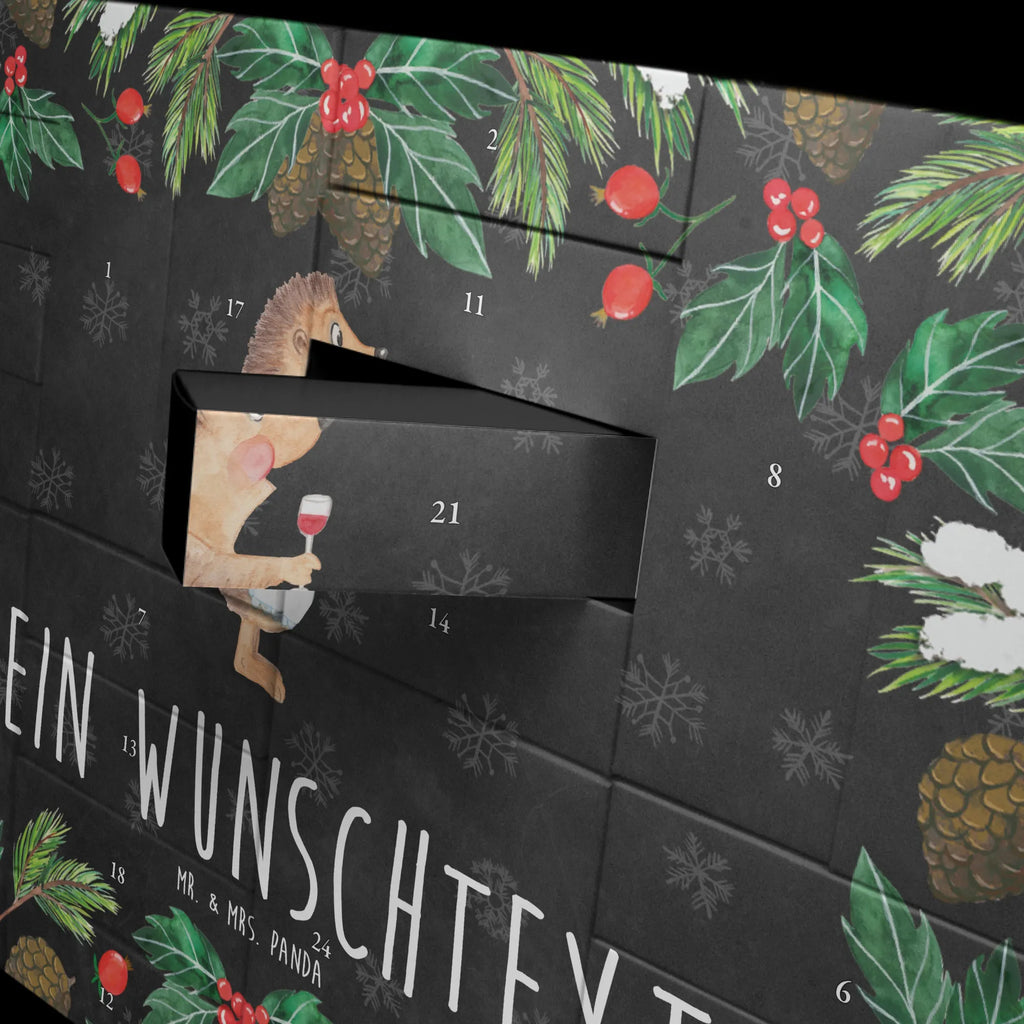 Personalisierter Befüllbarer Adventskalender Igel Wein Befüllbarer Adventskalender, Adventskalender Zum Selbst Befüllen, Tiermotive, Tiere, Gute Laune, Lustige Sprüche, Igel, Geschenk Weinliebhaber, Weißwein, Rotwein, Wein trinken, Geschenk Weintrinker, Wein Deko, Weinglas, Wein Spruch