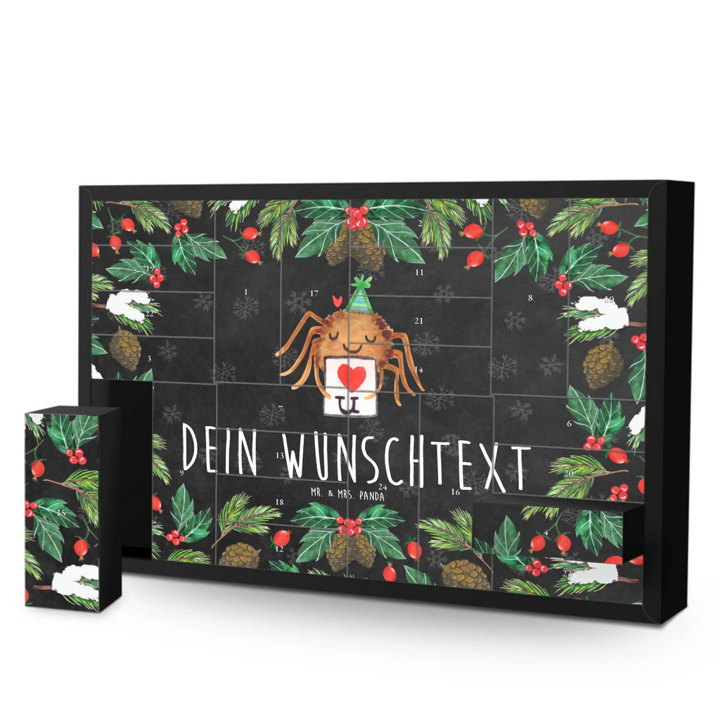 Personalisierter Befüllbarer Adventskalender Spinne Agathe Brief Befüllbarer Adventskalender, Adventskalender Zum Selbst Befüllen, Spinne Agathe, Spinne, Merchandise, Agathe, Videos, Liebesgeschenk, Liebesbeweis, Liebespaar, Heiratsantrag, Verliebt, Ich Liebe Dich, Treuetest, Treuebeweis