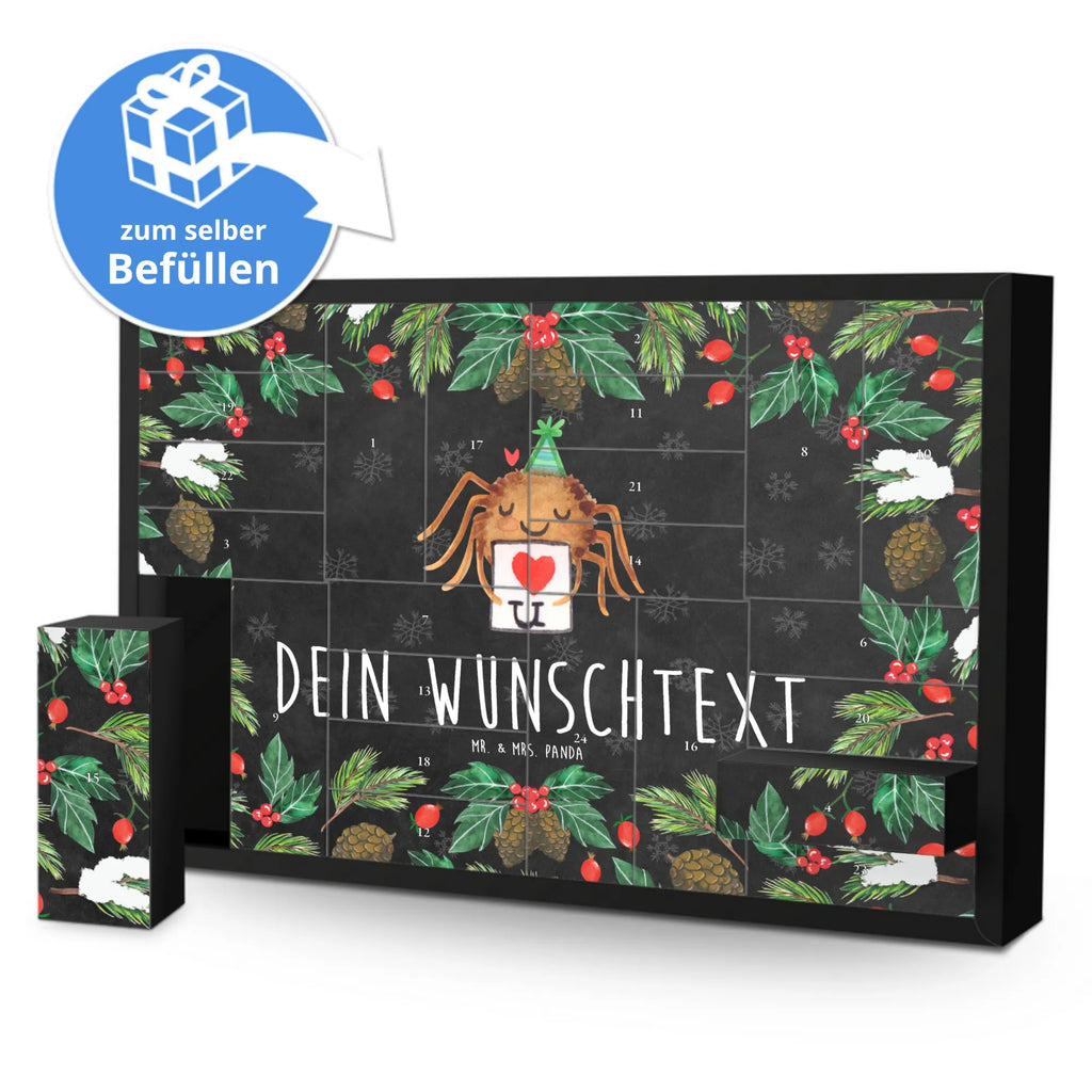 Personalisierter Befüllbarer Adventskalender Spinne Agathe Brief Befüllbarer Adventskalender, Adventskalender Zum Selbst Befüllen, Spinne Agathe, Spinne, Merchandise, Agathe, Videos, Liebesgeschenk, Liebesbeweis, Liebespaar, Heiratsantrag, Verliebt, Ich Liebe Dich, Treuetest, Treuebeweis