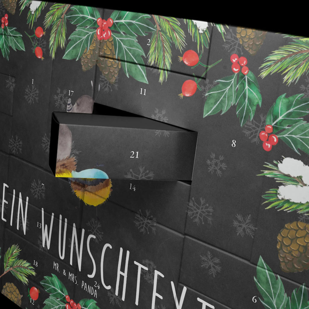 Personalisierter Befüllbarer Adventskalender Hummel flauschig Befüllbarer Adventskalender, Adventskalender Zum Selbst Befüllen, Tiermotive, Tiere, Gute Laune, Lustige Sprüche, Flauschig, Natur, Biene, Hummel, Blume