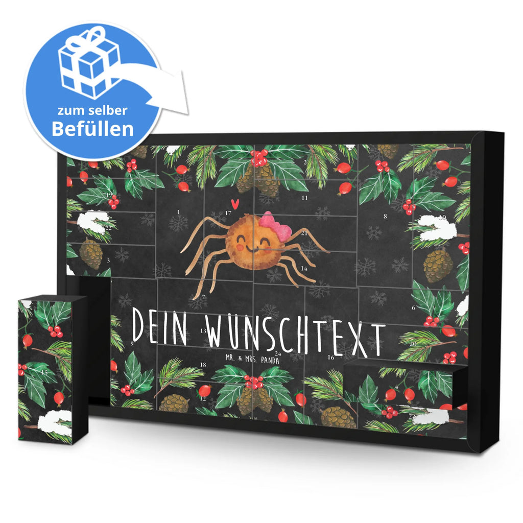 Personalisierter Befüllbarer Adventskalender Spinne Agathe Freude Befüllbarer Adventskalender, Adventskalender Zum Selbst Befüllen, Spinne Agathe, Spinne, Merchandise, Agathe, Videos, Trend, Viral, Beliebte Spinne, Viraler Hit