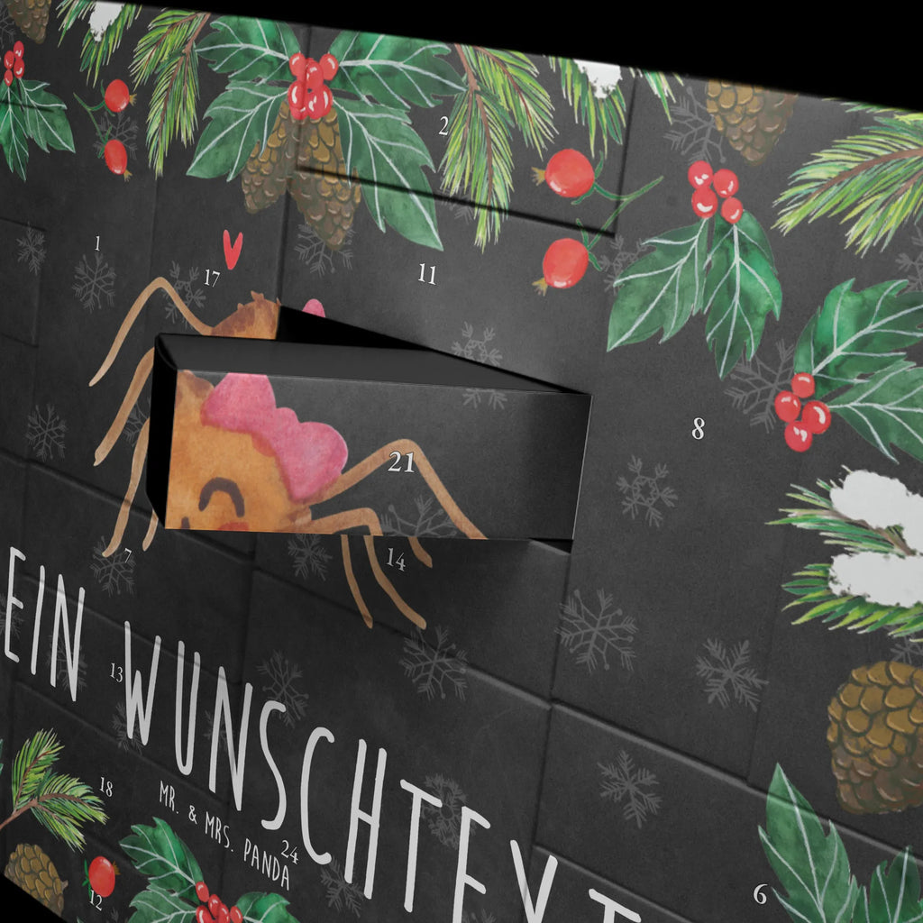 Personalisierter Befüllbarer Adventskalender Spinne Agathe Freude Befüllbarer Adventskalender, Adventskalender Zum Selbst Befüllen, Spinne Agathe, Spinne, Merchandise, Agathe, Videos, Trend, Viral, Beliebte Spinne, Viraler Hit