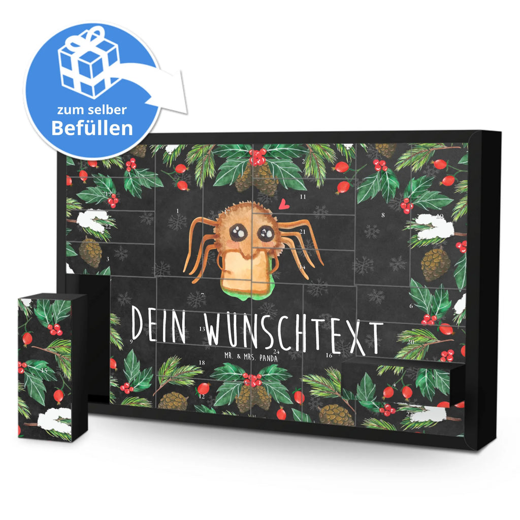 Personalisierter Befüllbarer Adventskalender Spinne Agathe Sandwich Adventskalender Zum Selbst Befüllen, Befüllbarer Adventskalender, Spinne Agathe, Spinne, Merchandise, Agathe, Videos, Lebensfreude, Verfressen, Glück, Alles Wird gut, Mut, Hunger, Hungrig