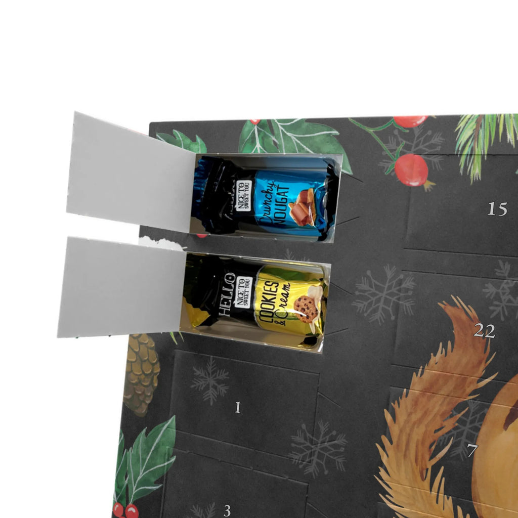 Chocolate advent calendar Squirrel smoothies gift ideas, gifts, small animals, good mood, cute, funny sayings, cute animal motives, hand drawn, special gifts, card, animal lover, chipmunks, squirrels, diet, weight loss