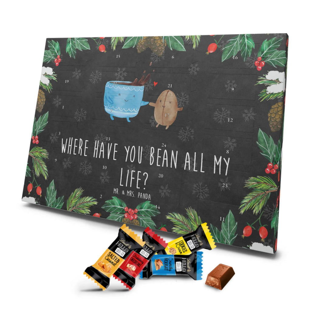 Chocolate advent calendar Coffee Bean gift ideas, gifts, cute, animal lover, funny sayings, small animals, cute animal motives, card, good mood, special gifts, hand drawn, pleasure, coffee bean, satisfaction