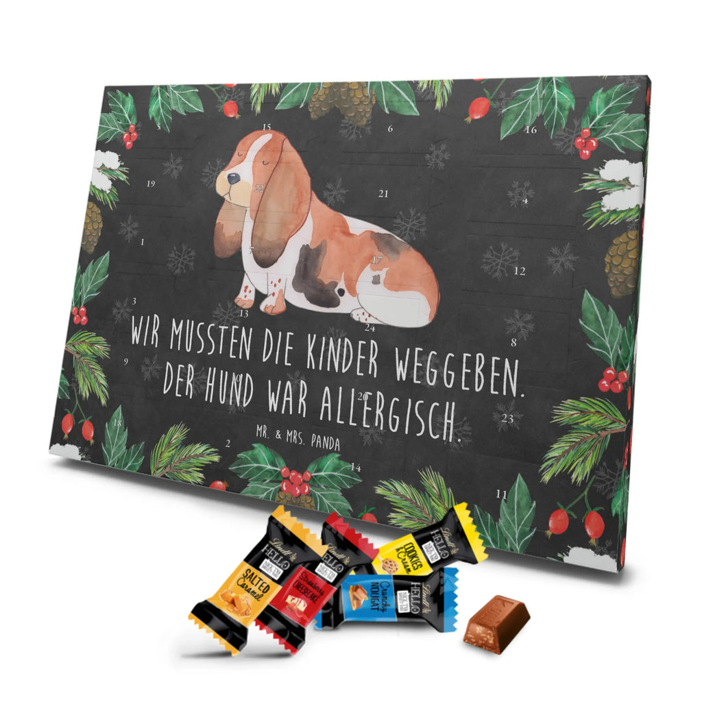 Chocolate advent calendar Dog Basset Hound mutt, dog sayings, love dogs, dog mama, funny gifts for dog owners, woof, what do you give a dog lover, dog breed, Christmas gifts for dogs, gifts for dogs, bag with dog print, love for dogs, hound, dog decorative items, dog love, childless
