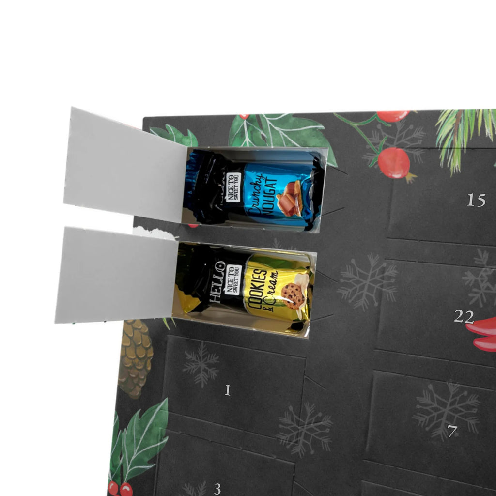 Chocolate advent calendar flamingo yoga gifts, gift idea, small gifts, pink gifts, adults, pink bird, children, bird of paradise, Caribbean feeling, funny sayings, girls gifts, unusual gifts in pink, flamingo fans, red, gift pink, flamingo decoration, vacation, relaxation, mindfulness, yoga exercise, anger, deep relaxation, bird, agitation