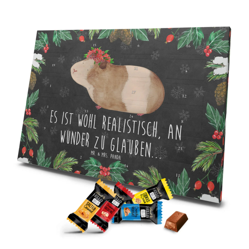 Chocolate advent calendar Guinea pig wisdom gift ideas, gifts, small animals, good mood, cute, funny sayings, cute animal motives, hand drawn, special gifts, card, animal lover, wonderland, flower child, reality, guinea pig, wonder, wisdom, saying