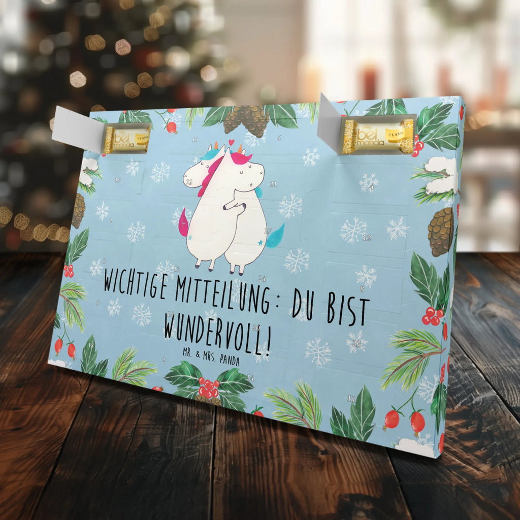Marzipan Adventskalender Einhorn Mitteilung Marzipan Adventskalender, Einhorn, Einhörner, Einhorn Deko, Unicorn, Partner, Geschenk, Spruch, Liebe, Valentinstag, witzig, Valentine, lustig, Ehe