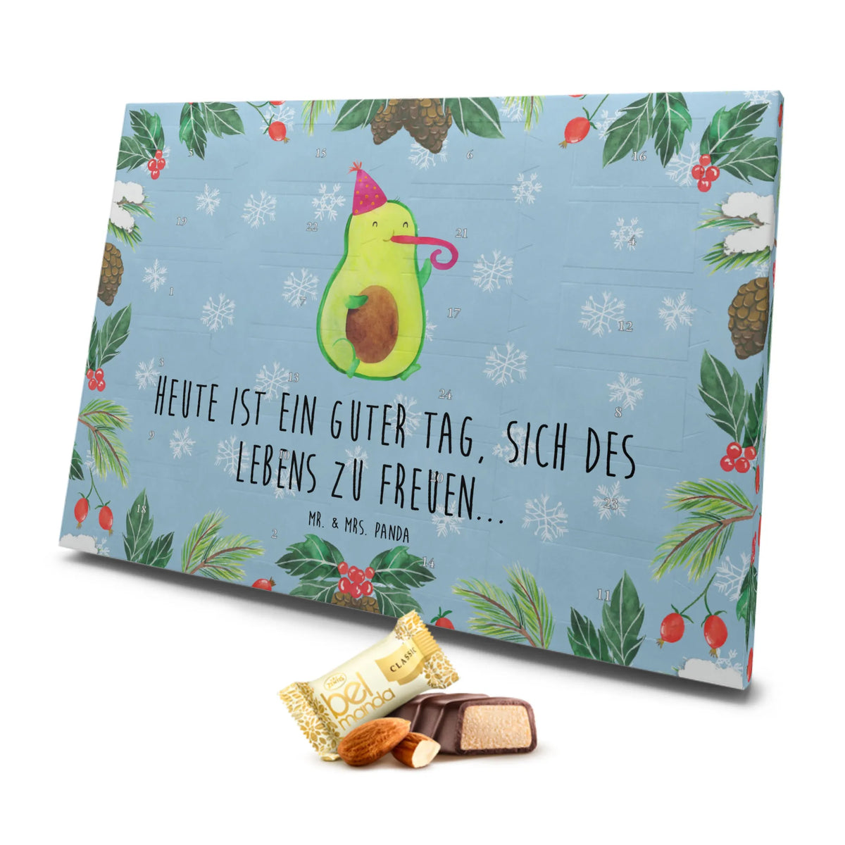 Marzipan Adventskalender Avocado Feier Marzipan Adventskalender, Avocado, Veggie, Vegan, Gesund, Geburtstag, Tröte, Fete, Feierlichkeit, Feier, Party, Gute Laune