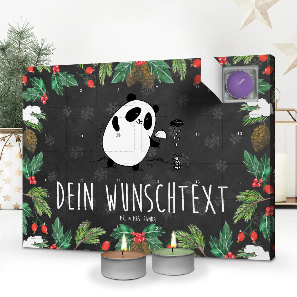  Panda Solidarność Personalisierter Duftkerzen Adventskalender