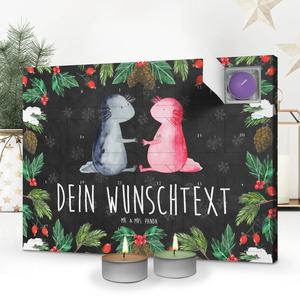 Personalisierter Duftkerzen Adventskalender Axolotl Liebe Personalisierter Duftkerzen Adventskalender, Axolotl, Molch, Ehemann, Freund, Axolot, Valentinstag, Liebe, Jahrestag, Große Liebe, Verlobter, Schwanzlurch, Lurch, Liebesbeweis, Lurche
