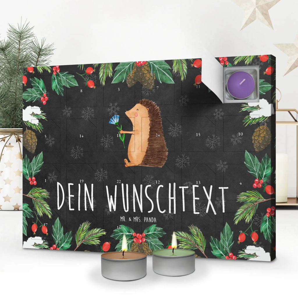 Personalisierter Duftkerzen Adventskalender Igel Blumen Personalisierter Duftkerzen Adventskalender, Tiermotive, Tiere, Gute Laune, Lustige Sprüche, Igel, Genesungswünsche, Besuch, krank, Krankenhaus, Krankheit, Gute Besserung