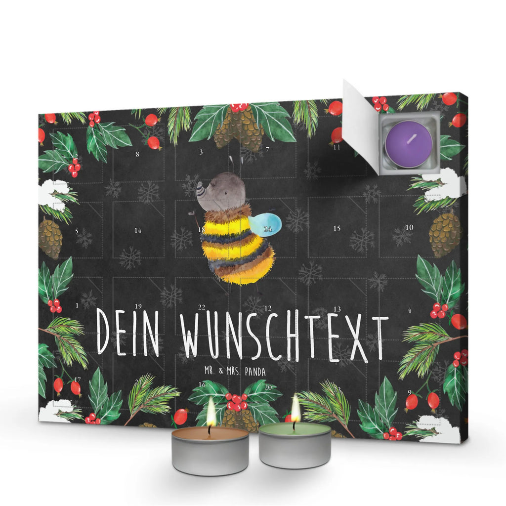 Personalisierter Duftkerzen Adventskalender Hummel flauschig Personalisierter Duftkerzen Adventskalender, Tiermotive, Tiere, Gute Laune, Lustige Sprüche, Hummel, Natur, Flauschig, Biene, Blume
