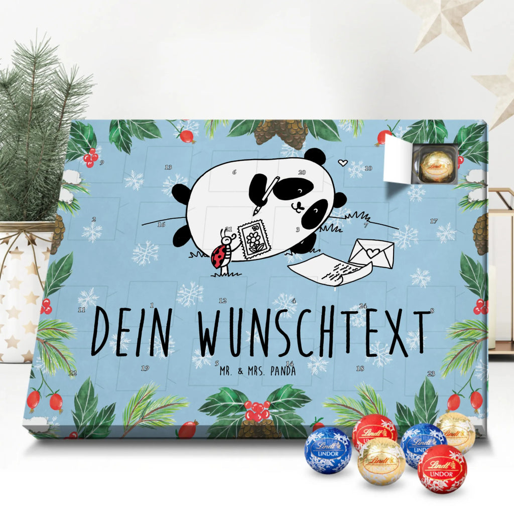 Adventskalender mit Namen Panda Vermissen Adventskalender mit Namen, Personalisierter Adventskalender
