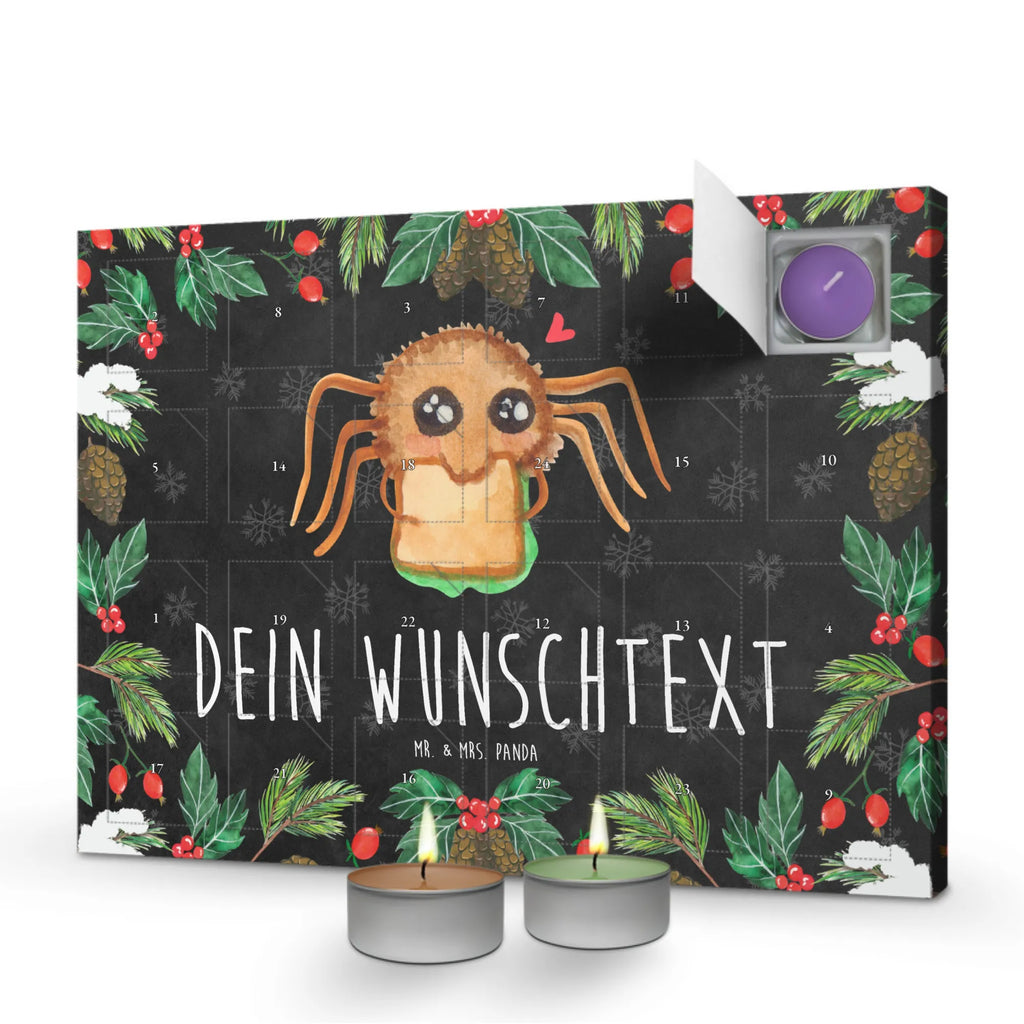 Personalisierter Duftkerzen Adventskalender Spinne Agathe Sandwich Personalisierter Duftkerzen Adventskalender, Merchandise, Spinne Agathe, Videos, Spinne, Agathe, Hungrig, Alles Wird gut, Verfressen, Lebensfreude, Glück, Hunger, Mut