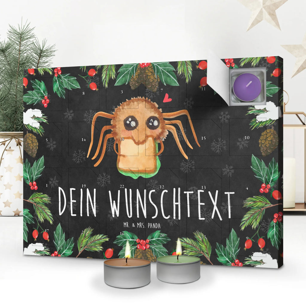 Personalisierter Duftkerzen Adventskalender Spinne Agathe Sandwich Personalisierter Duftkerzen Adventskalender, Spinne Agathe, Spinne, Merchandise, Agathe, Videos, Alles Wird gut, Glück, Mut, Hungrig, Verfressen, Hunger, Lebensfreude