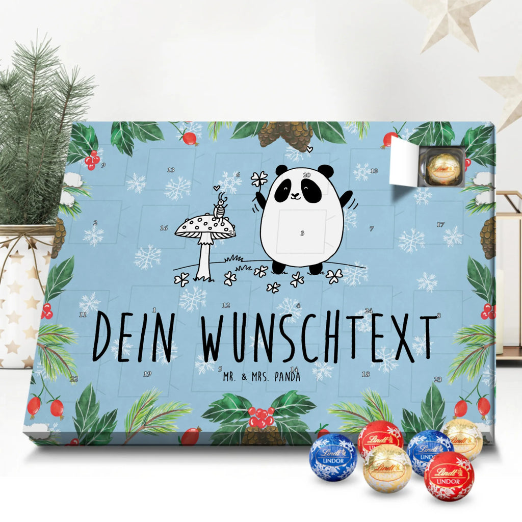  Panda Happiness Personalisierter Adventskalender, Adventskalender mit Namen