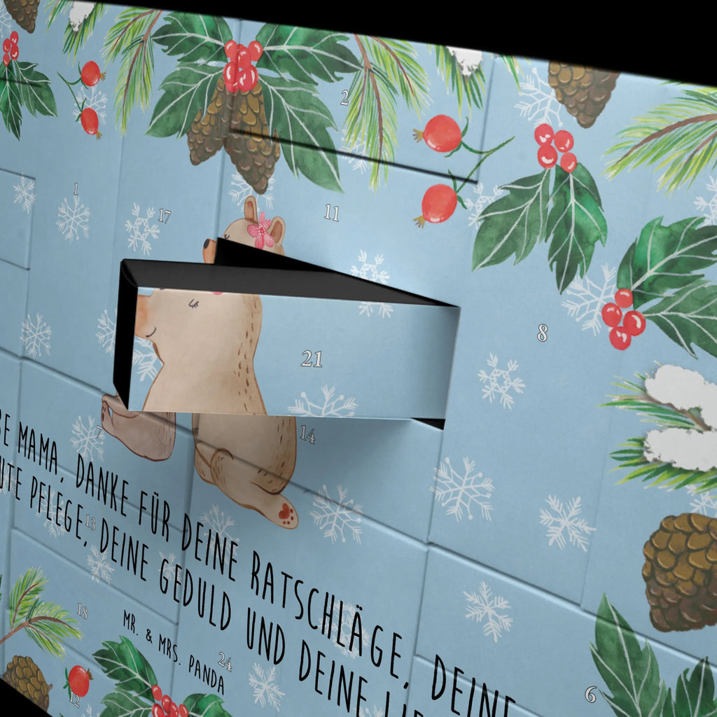 Fillable advent calendar bear child Father's Day, Mother's Day, Gift