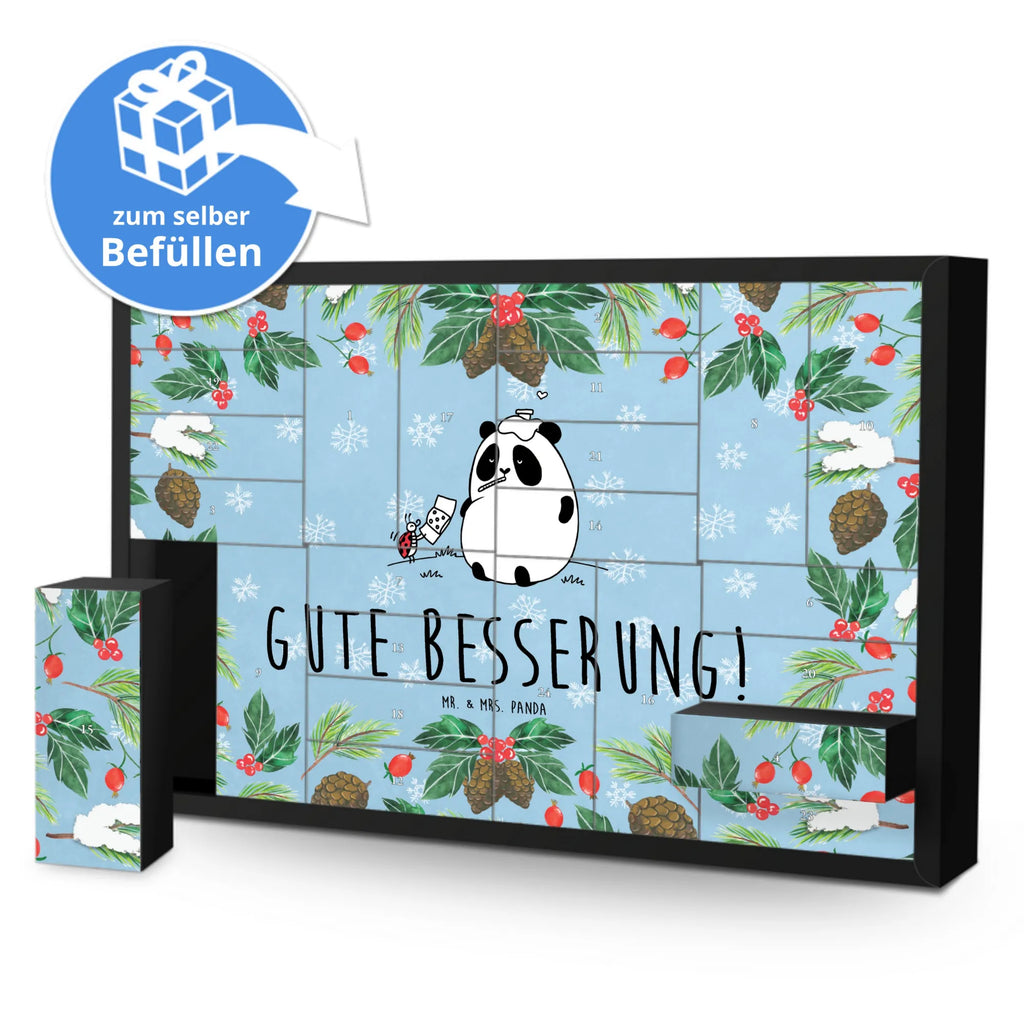 Fillable advent calendar Panda Get well soon self filling, Advent calendar 2020, Advent calendar men, Advent calendar women, Advent calendar
