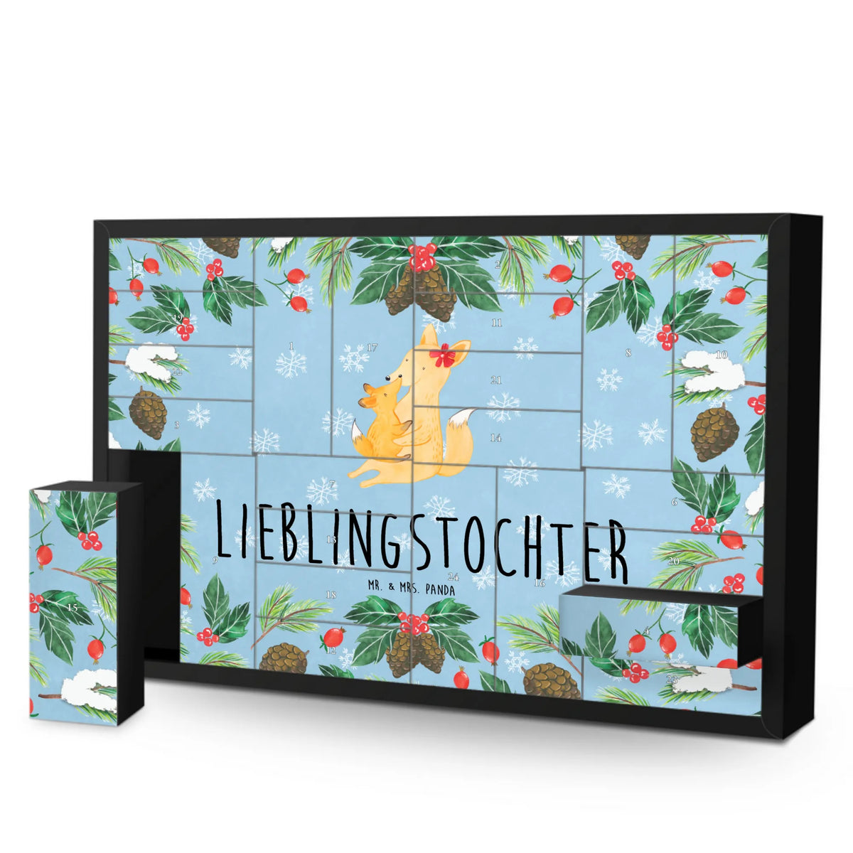 Fillable advent calendar Fox mummy