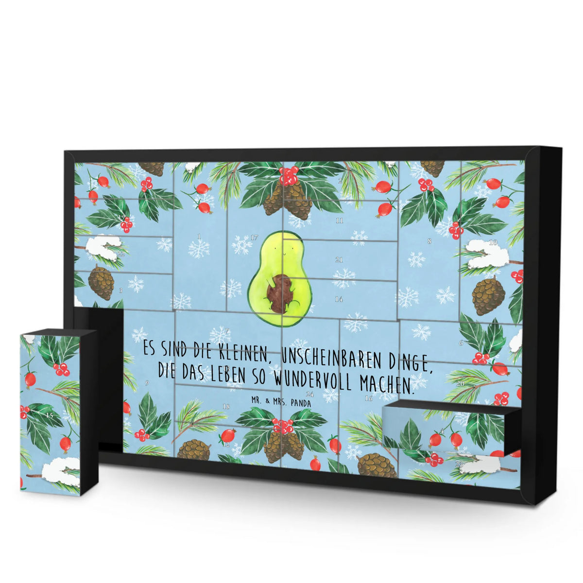 Fillable advent calendar avocado core
