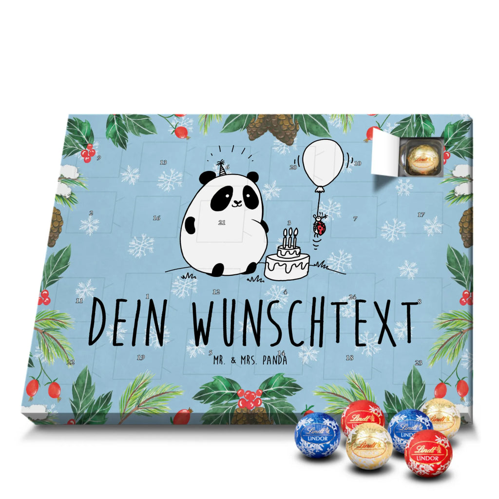  Panda urodziny Personalisierter Adventskalender, Adventskalender mit Namen