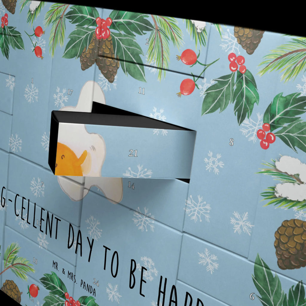 Fillable advent calendar Fried egg egg card, gift ideas, gifts, animal lover, special gifts, cute animal motives, hand drawn, small animals, good mood, cute, funny sayings, Egg, day, fried egg, nice