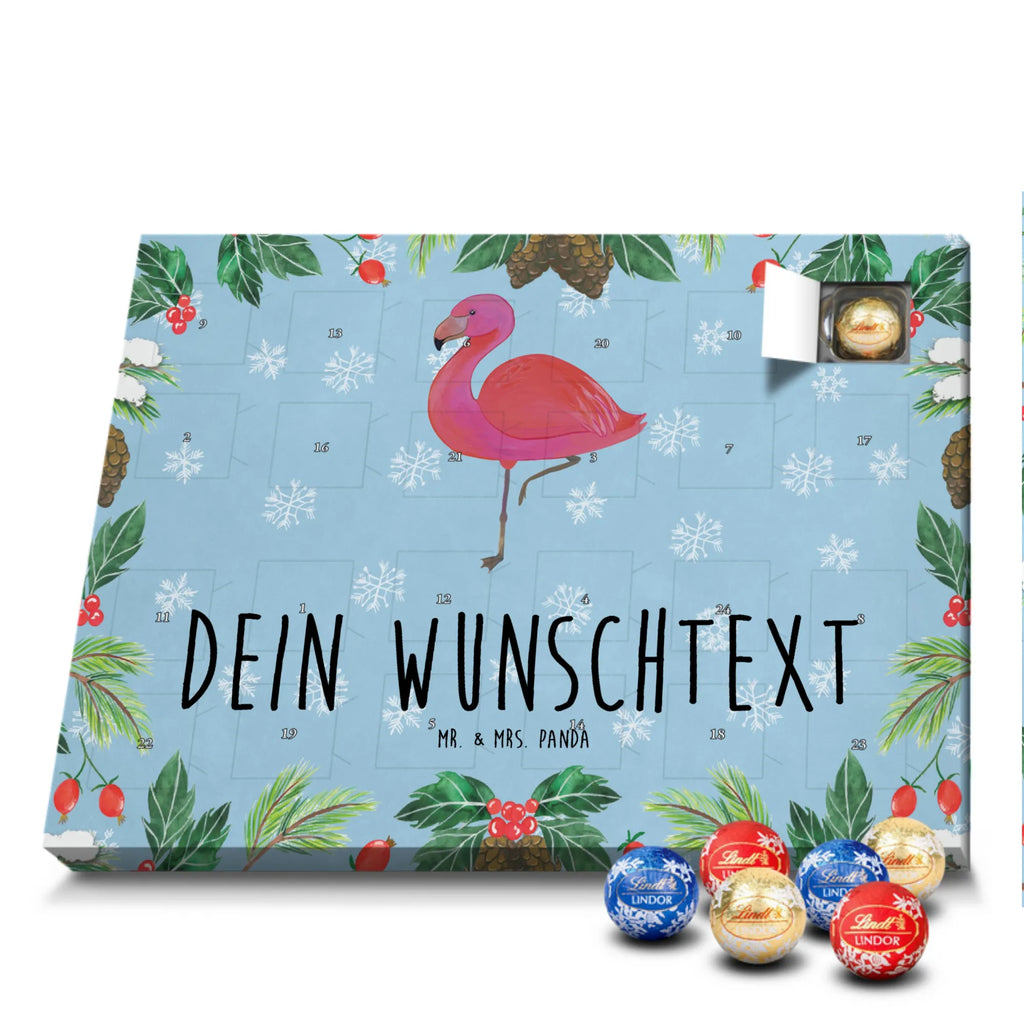 Personalisierter Schoko Adventskalender Flamingo Classic Personalisierter Adventskalender, Adventskalender mit Namen, Flamingo, Stolz, Spruch, Freundin, Außenseiter, für Mich, Geschwister, Tochter, Freundinnen, Selbstliebe, Ich, Einzigartig, Sohn