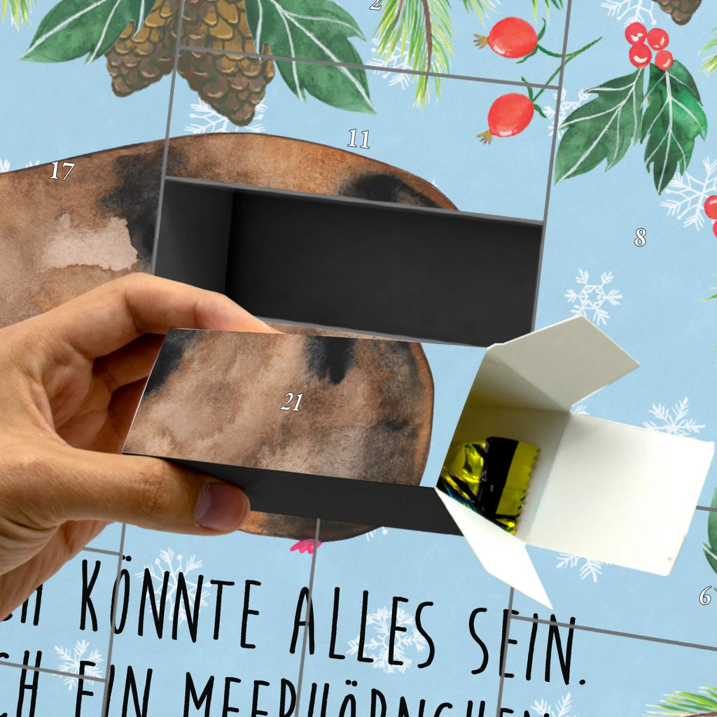 Fillable advent calendar unicorn Guinea pig squirrels, guinea pig