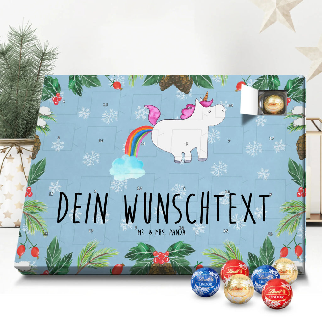 Personalisierter Schoko Adventskalender Einhorn Pupsen Adventskalender mit Namen, Personalisierter Adventskalender, Einhörner, Einhorn, Unicorn, Einhorn Deko, Freundin, Lustig, Erwachsenwerden, Regenbogen, Einhornpower, Glitzer, Pups, Spaß