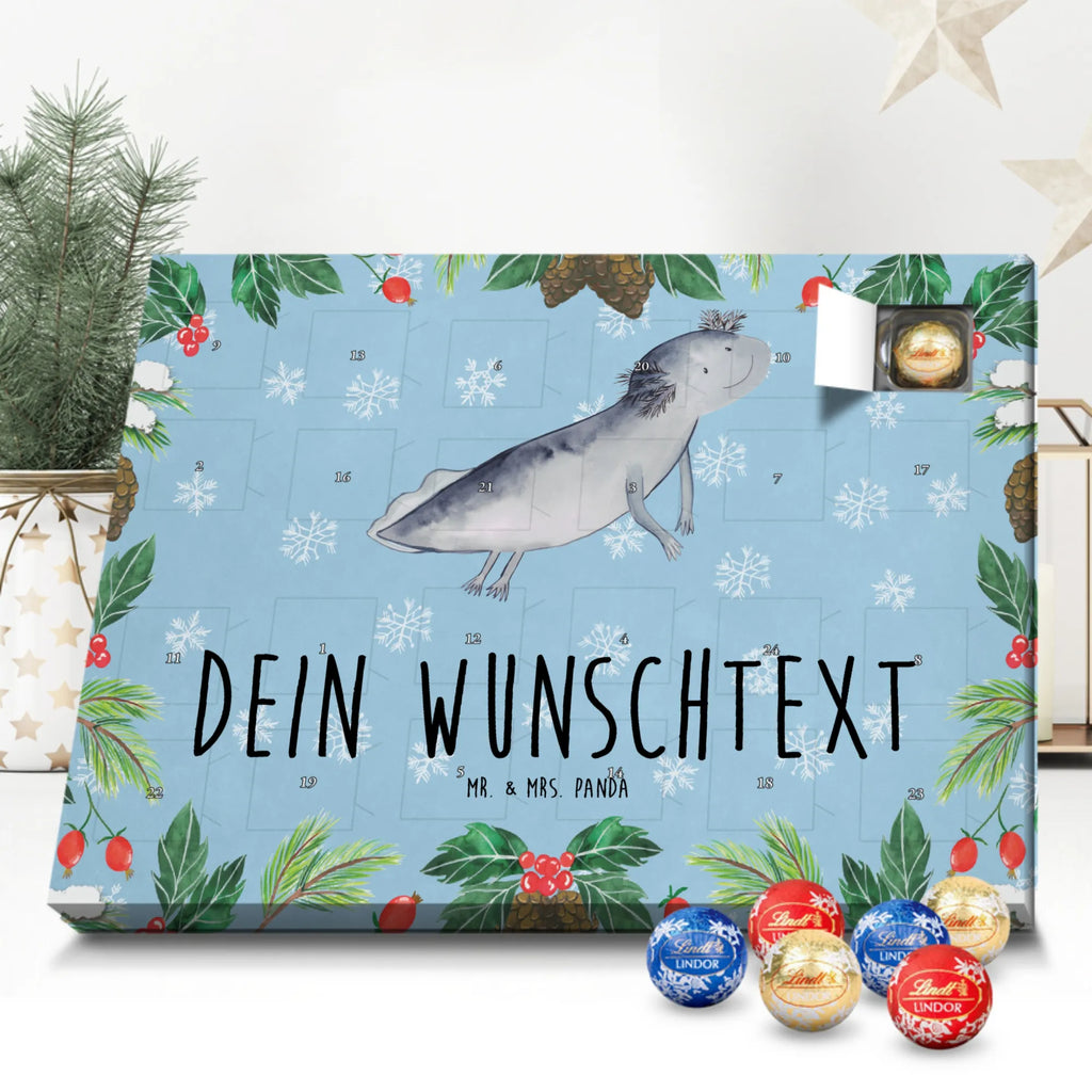 Adventskalender mit Namen Axolotl Schwimmen Adventskalender mit Namen, Personalisierter Adventskalender, Molch, Axolotl, Lurche, Problem, Motivation, Lurch, Schwanzlurch, Probleme, Axolot, Lösungen