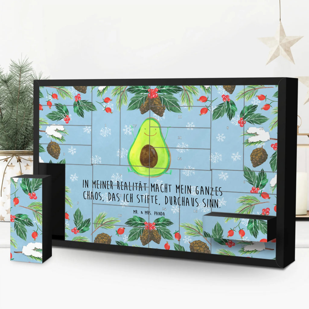 Fillable advent calendar avocado Happy vegetables