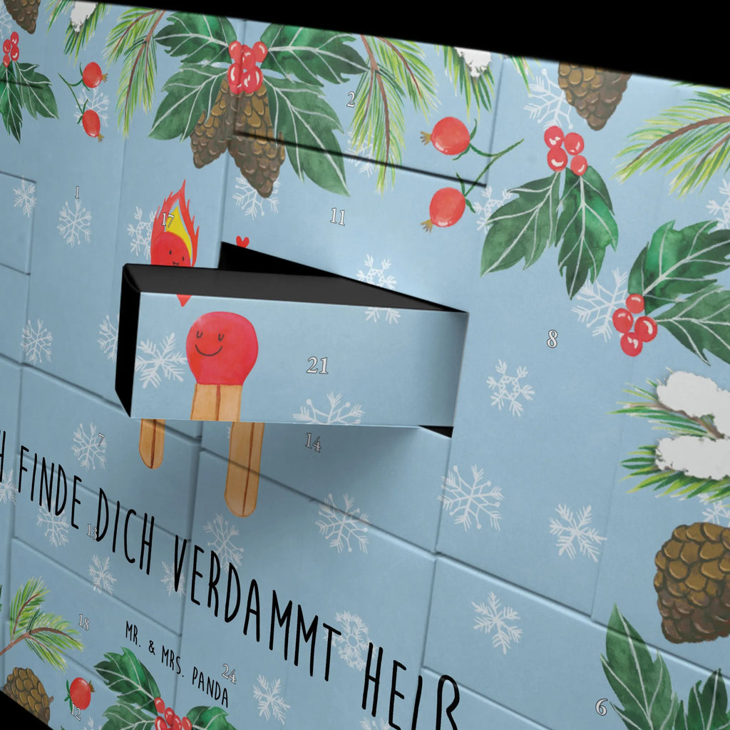 Fillable advent calendar Matches Loving, Two, gift for him, gift for her, Love gift, Together, anniversary gift, Proposal of marriage, Marriage