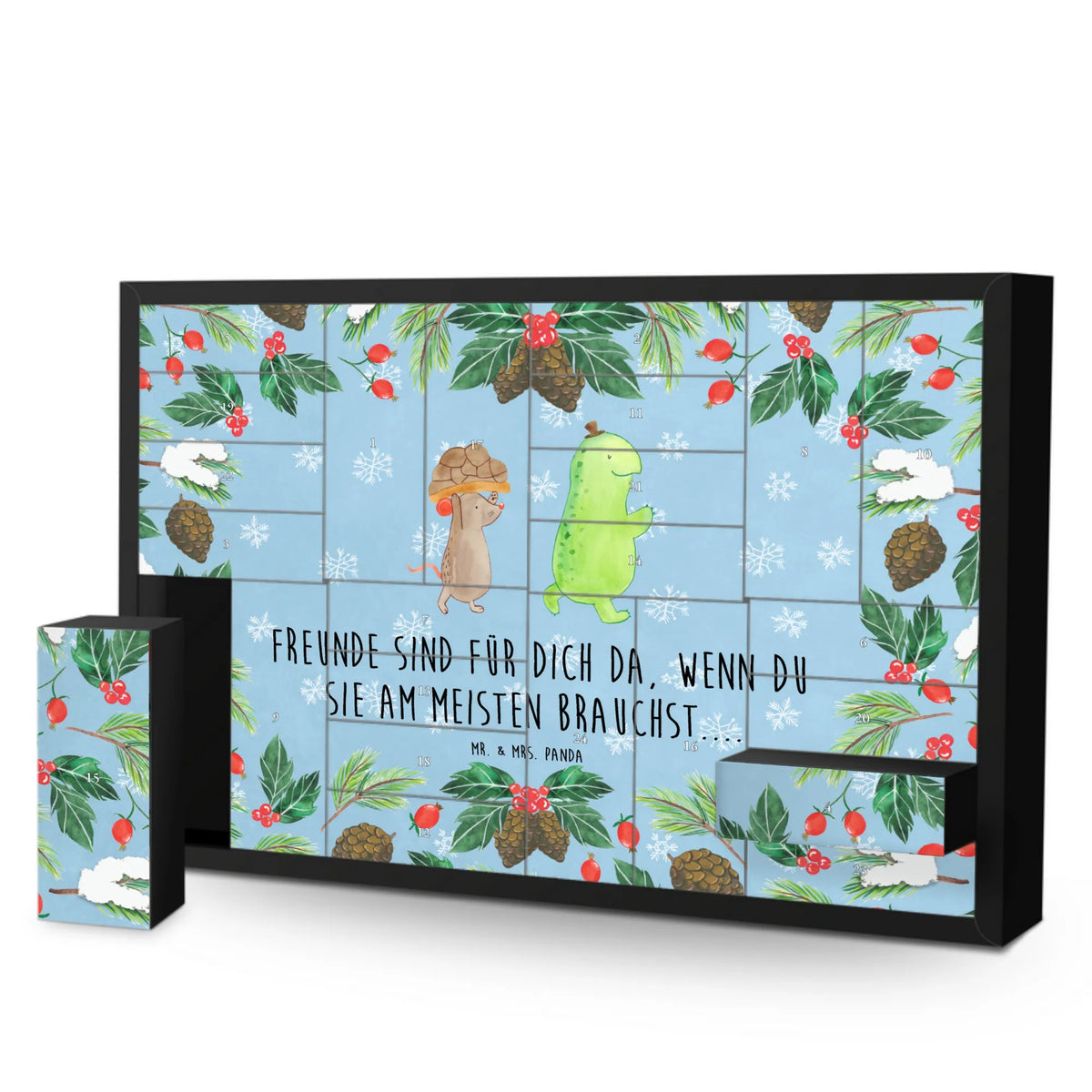 Befüllbarer Adventskalender Schildkröte Maus