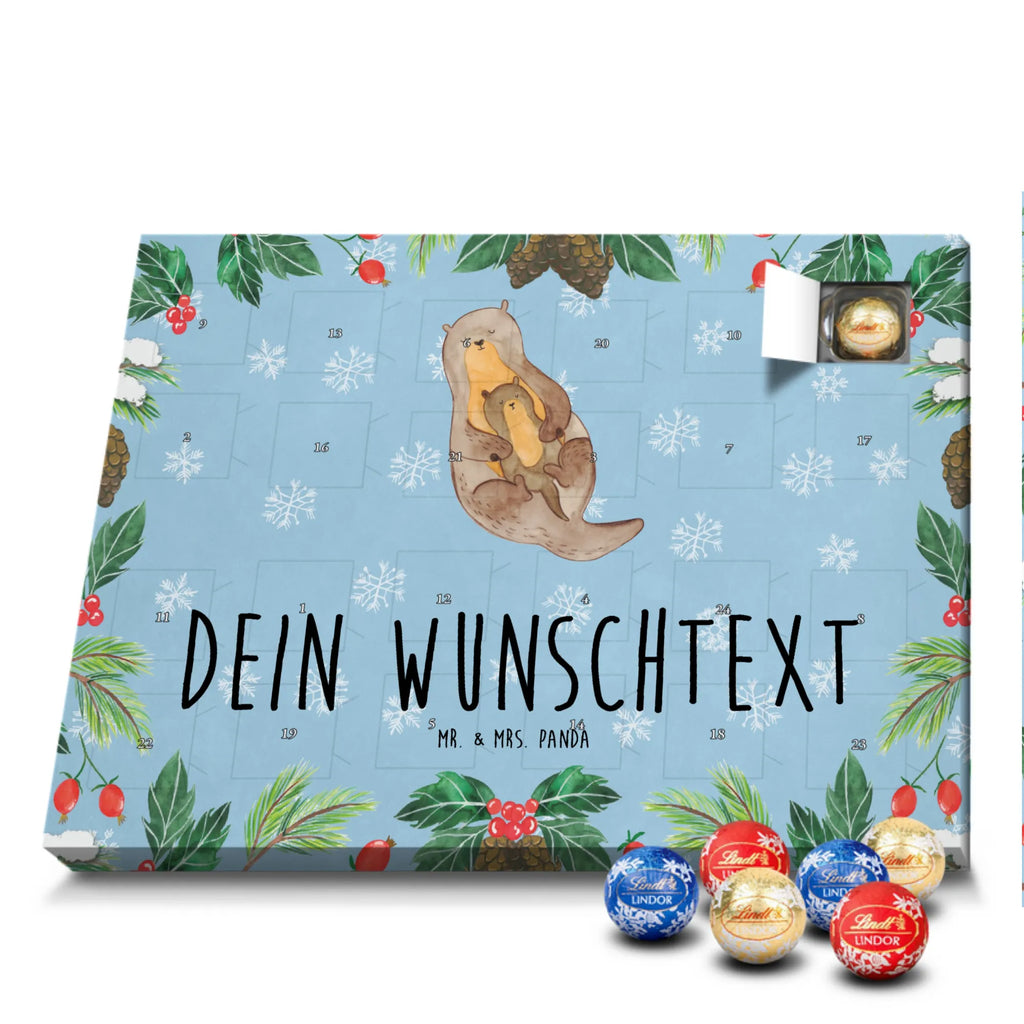 Adventskalender mit Namen Otter Kind Personalisierter Adventskalender, Adventskalender mit Namen, Fischotter, Seeotter, Otter, Otter Seeotter See Otter