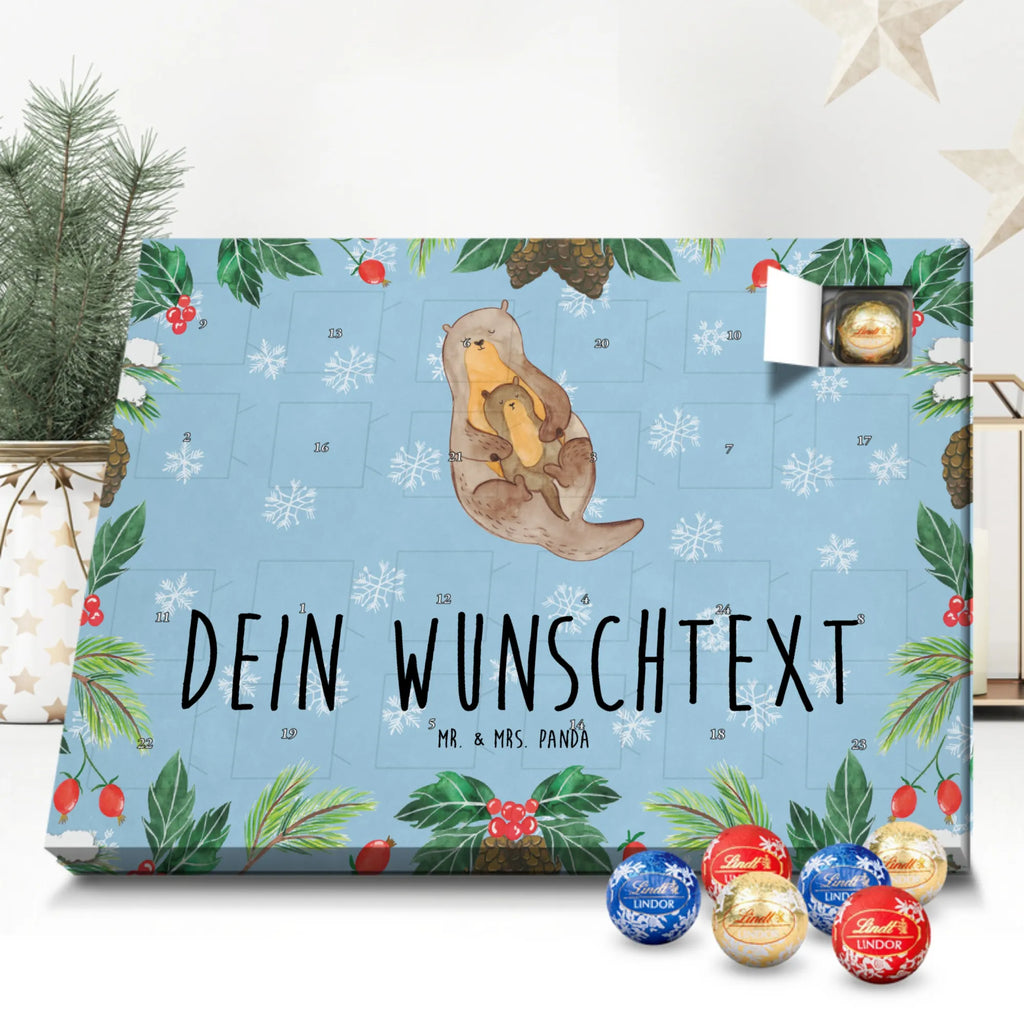 Adventskalender mit Namen Otter Kind Personalisierter Adventskalender, Adventskalender mit Namen, Fischotter, Seeotter, Otter, Otter Seeotter See Otter