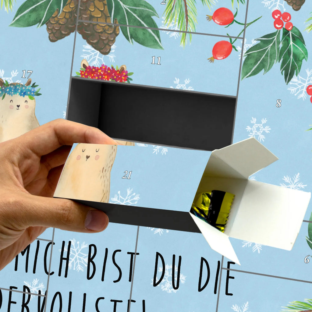 Fillable advent calendar Bears with flower crown Father's Day, Mother's Day, favorite mommy, child, daughters, role model, daughter, favorite person, best mommy, children, gift mommy. mother's day, world best mommy, bears