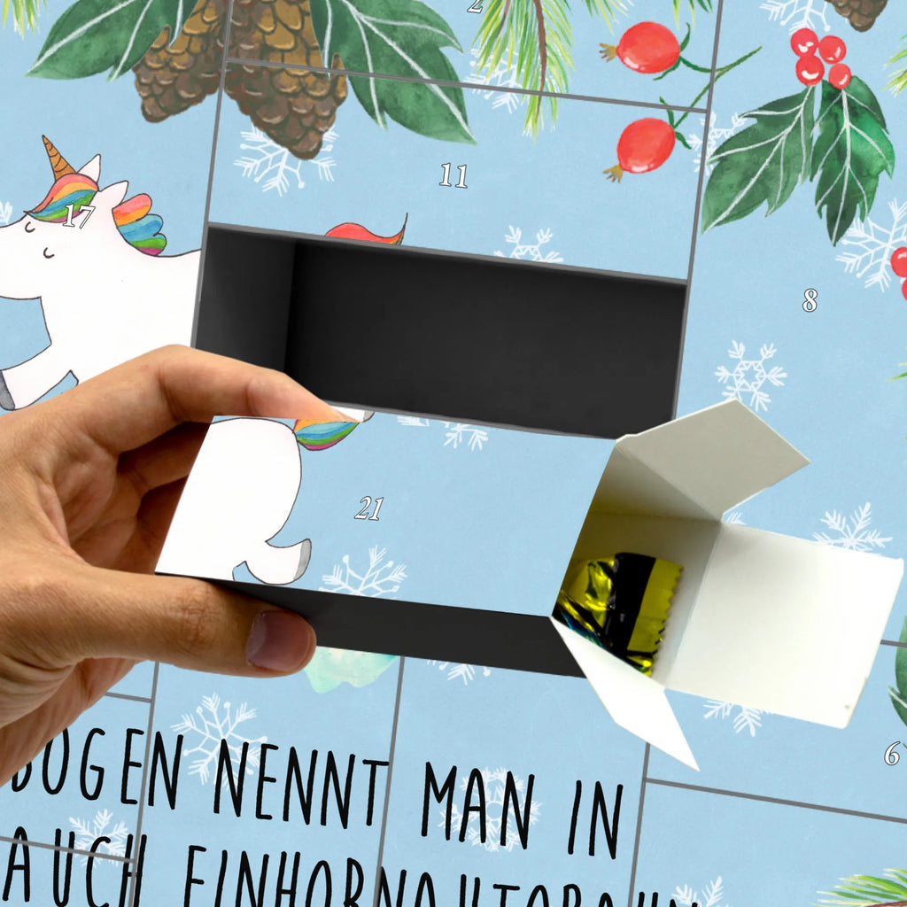 Fillable advent calendar unicorn rainbow birthday present, unicornpower, gift, unicorn love, unicorn car, expressway, rainbow, unicorn highway