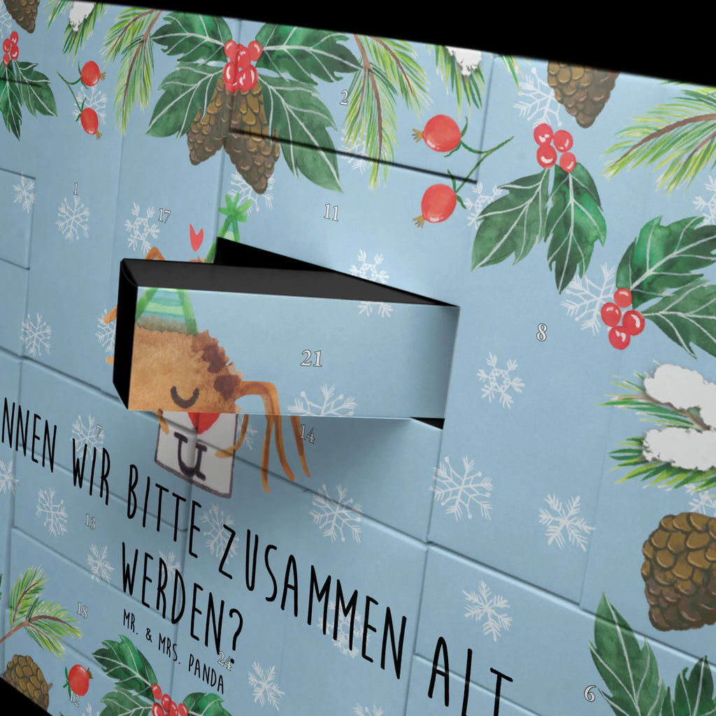 Fillable advent calendar Spider Agathe Letter Spider Agathe, Spider