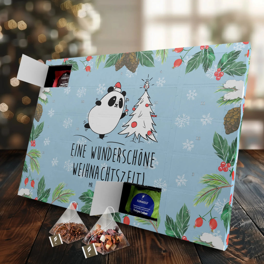 Tee Adventskalender Panda Weihnachtszeit Adventskalender, Tee Adventskalender, Adventskalender mit Tee