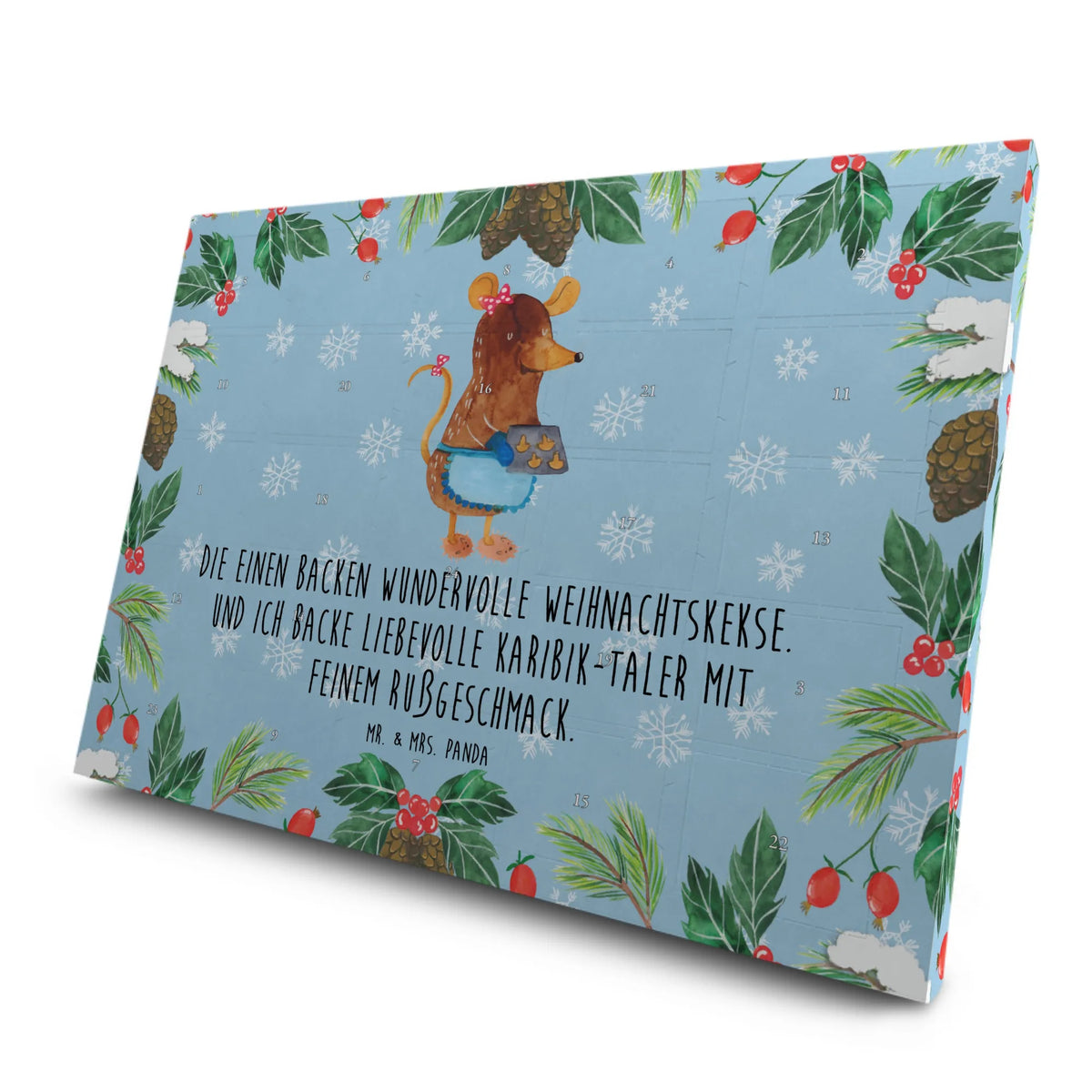 Tee Adventskalender Maus Kekse