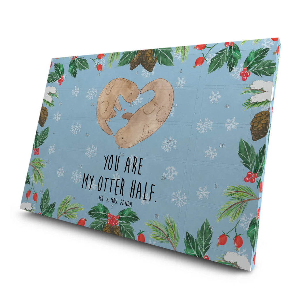Tee Adventskalender Otter Herz Adventskalender mit Tee, Tee Adventskalender, Adventskalender, Otter, Fischotter, Seeotter, Love You, Gemeinsames Leben, Herz, Liebesgeschenk, Verlobung, Liebe, Jahrestag, Hochzeitstag, Liebesbeweis, Bessere Hälfte