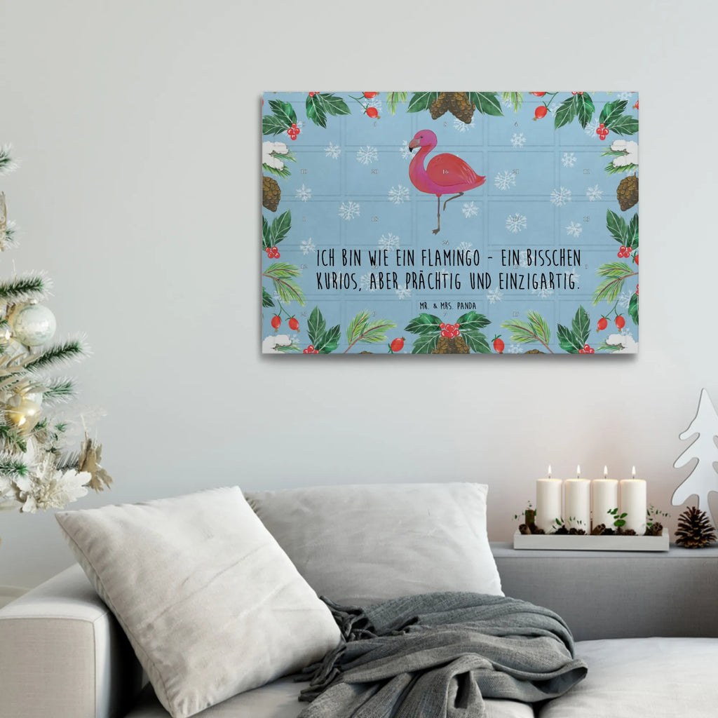 Tee Adventskalender Flamingo Classic Tee Adventskalender, Adventskalender, Adventskalender mit Tee, Flamingo, Geschwister, Ich, Sohn, Spruch, Selbstliebe, Freundin, Einzigartig, für Mich, Stolz, Außenseiter, Tochter, Freundinnen
